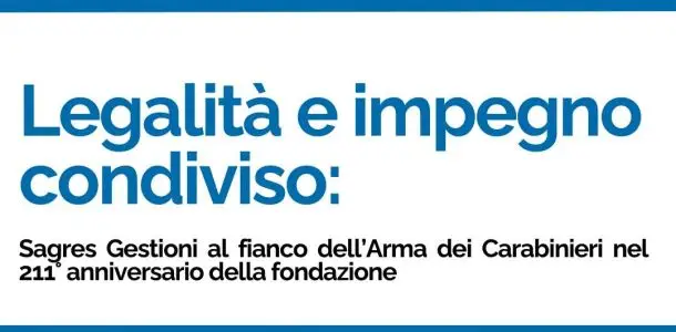 Legalità e impegno condiviso, 211° arma carabinieri