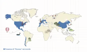 cartina planasa nel mondo